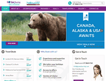 Tablet Screenshot of goseetouring.com
